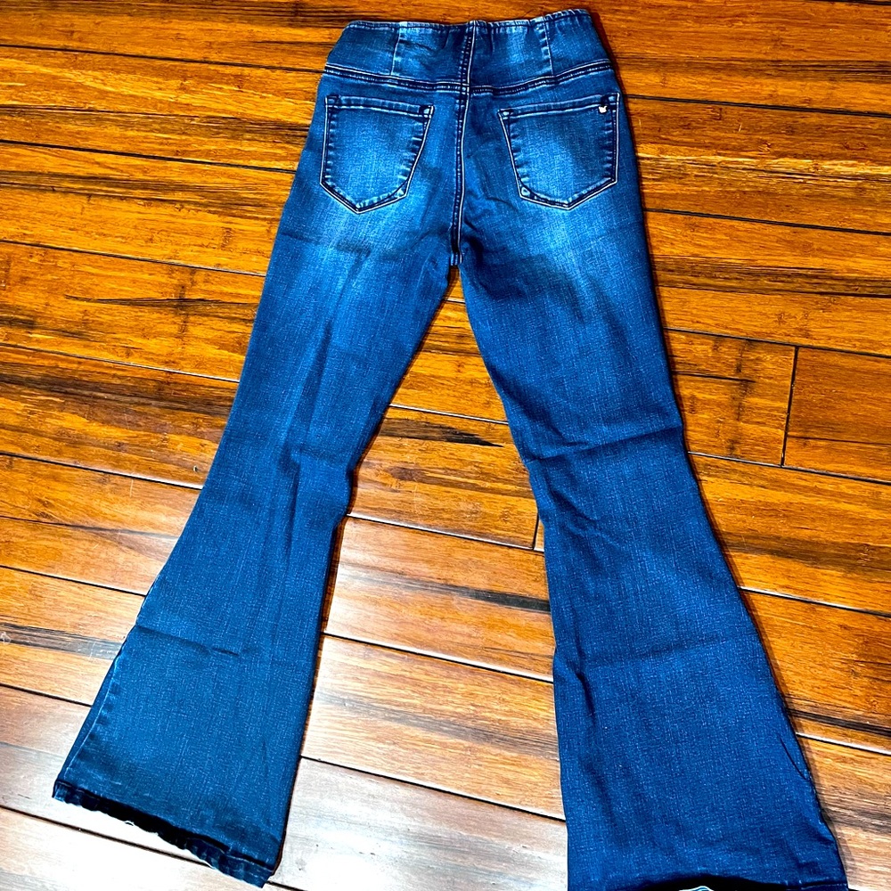 Tricot pull on flares size S